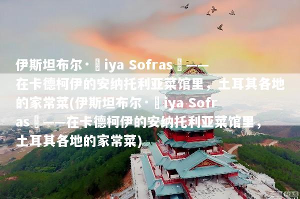 伊斯坦布尔·Çiya Sofrası——在卡德柯伊的安纳托利亚菜馆里，土耳其各地的家常菜(伊斯坦布尔·Çiya Sofrası——在卡德柯伊的安纳托利亚菜馆里，土耳其各地的家常菜)